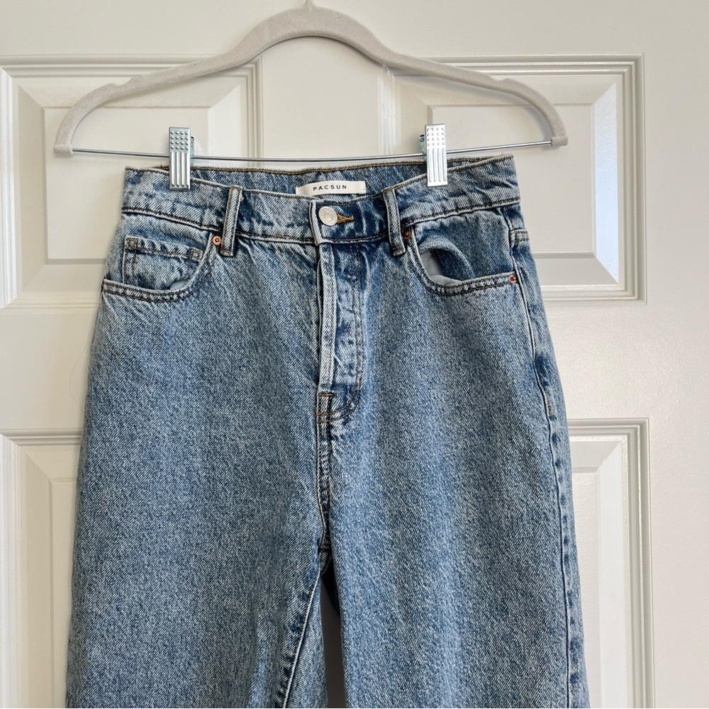 Pacsun High Rise Straight Jeans